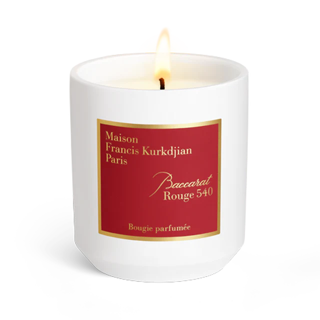 Baccarat Rouge 540 SCENTED CANDLE, SCENTED SOAP AND EAU DE PARFUM TRIO